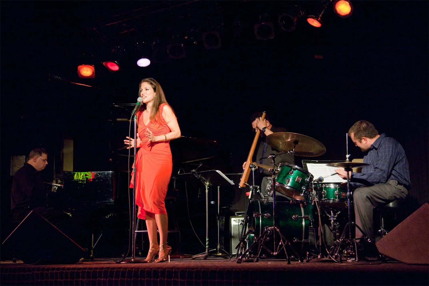 At Gilly's backing Hilary Kole with Eric Zadan Trio.