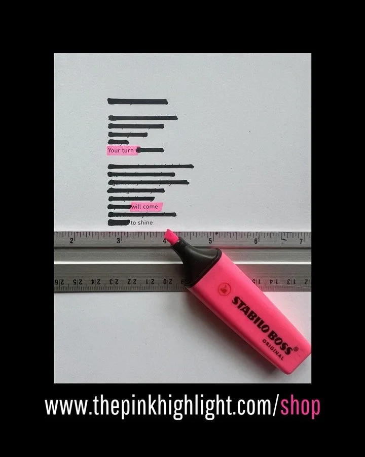 ⚪️ Buy 4 sets of the pink highlight A5 cards and choose a 5th set for free ⚪️

&bull; &euro;7,50/set

&bull; 60+ texts to choose from
&bull; each piece highlighted by hand by me
&bull; packed per 2: one to keep one to give

www.thepinkhighlight.com/s