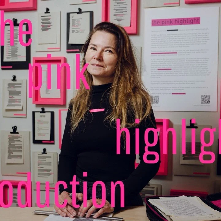 I&rsquo;d like to introduce myself to my new followers.

Based in Amsterdam, I&rsquo;m Barbara, the person behind the pink highlight. I&rsquo;ve worked in fashion business for many years, which might explain my love for the colour black and for desig