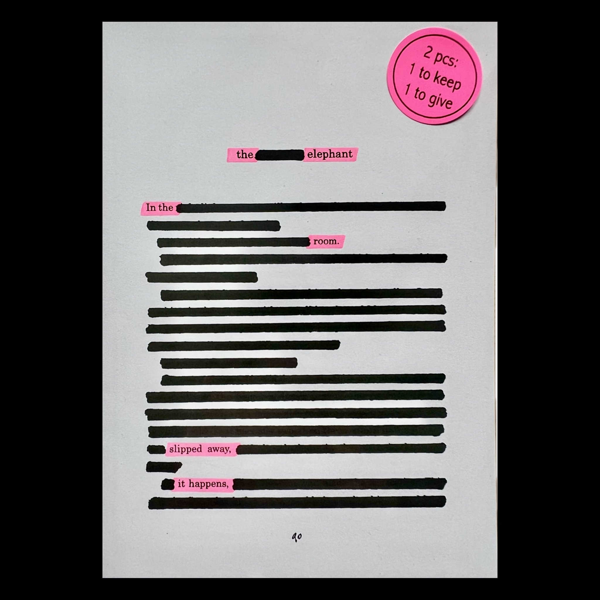 2pcs_postcards_the_pink_highlight_-_the_elephant_1.jpeg
