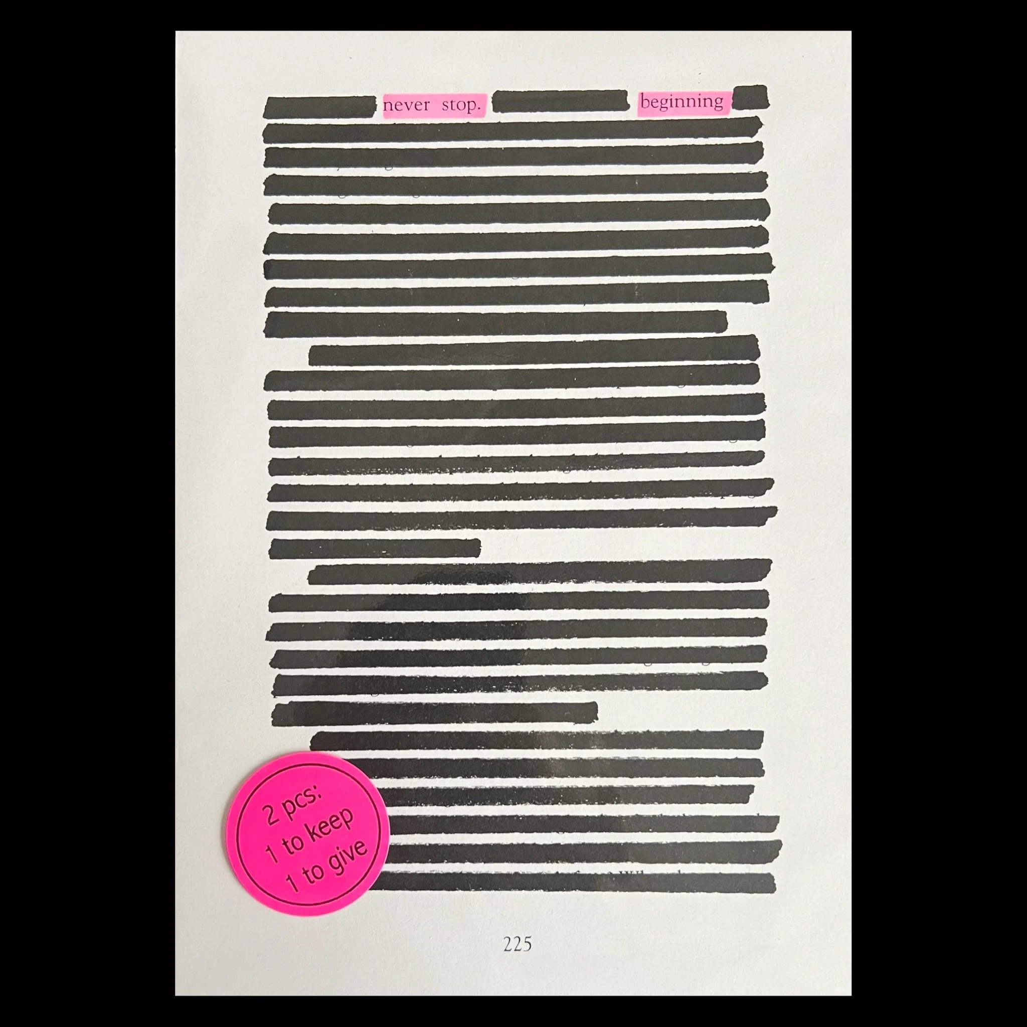 2pcs_postcards_the_pink_highlight_-_never_stop_beginning_1.jpeg