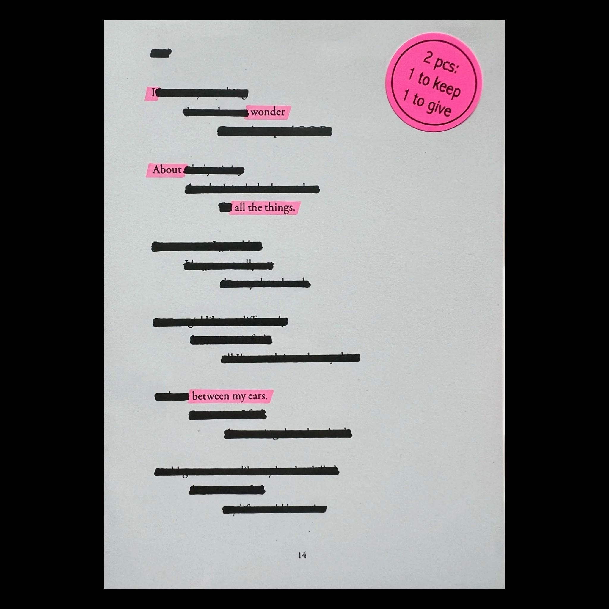 2pcs_postcards_the_pink_highlight_-_between_my_ears_1.jpeg