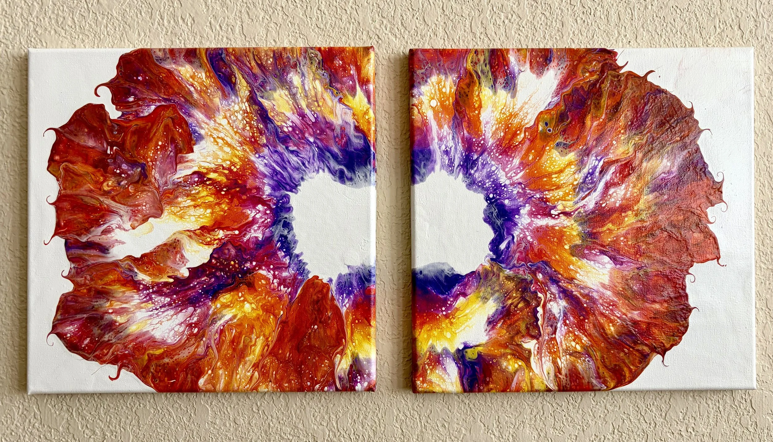 Radiant Bloom Original Acrylic Painting