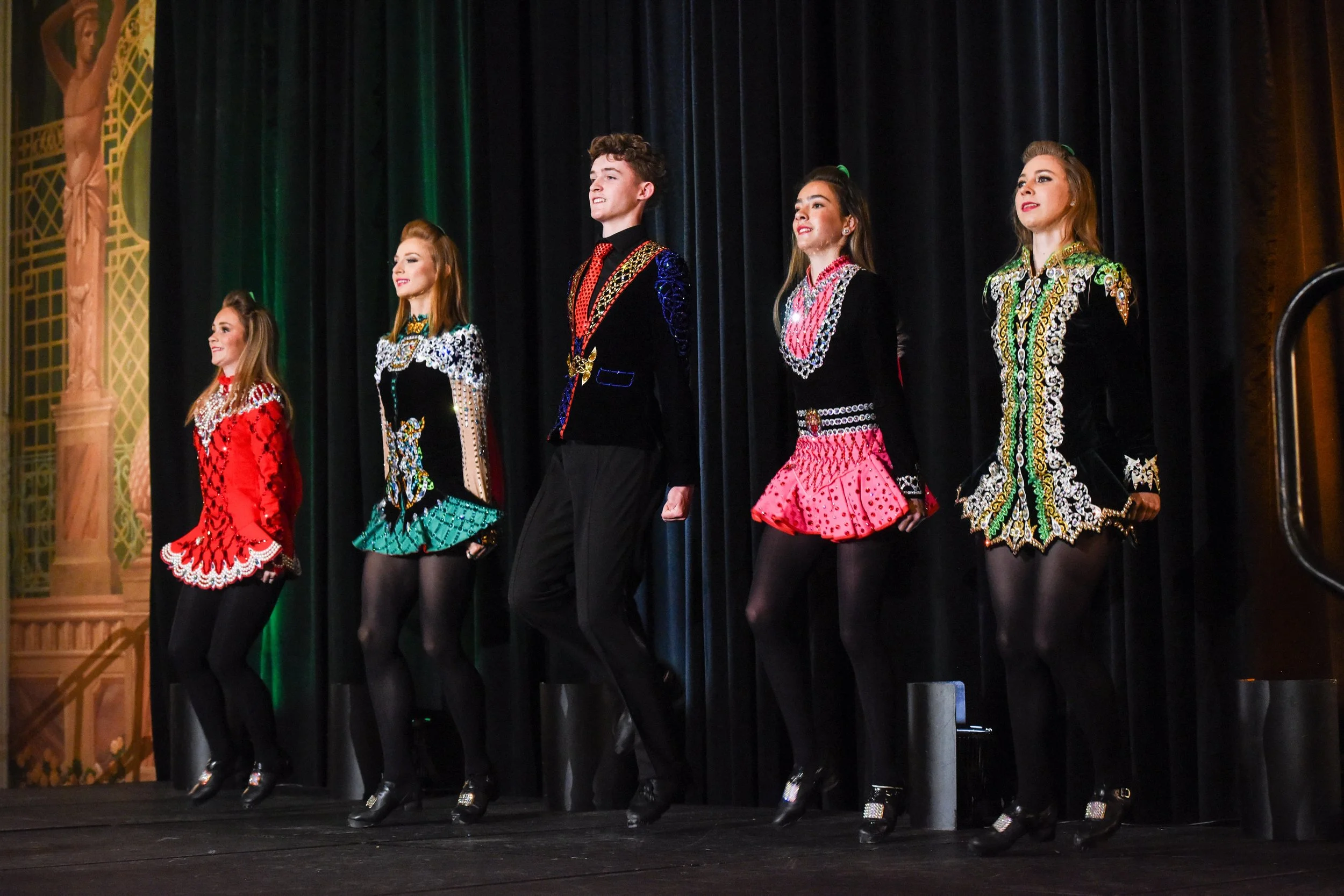 IRish Dancers at Hibernian Newman Event San Francisco