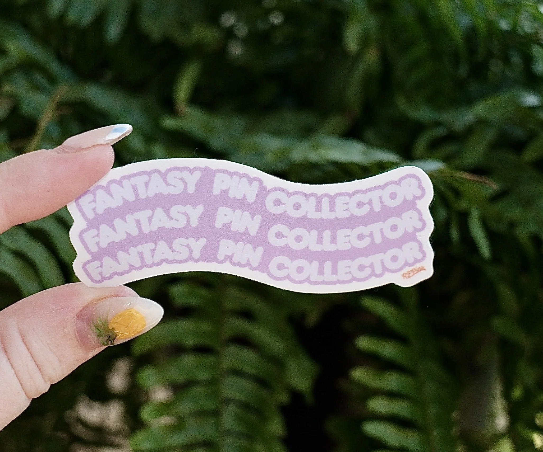 Fantasy Pin Collector Sticker