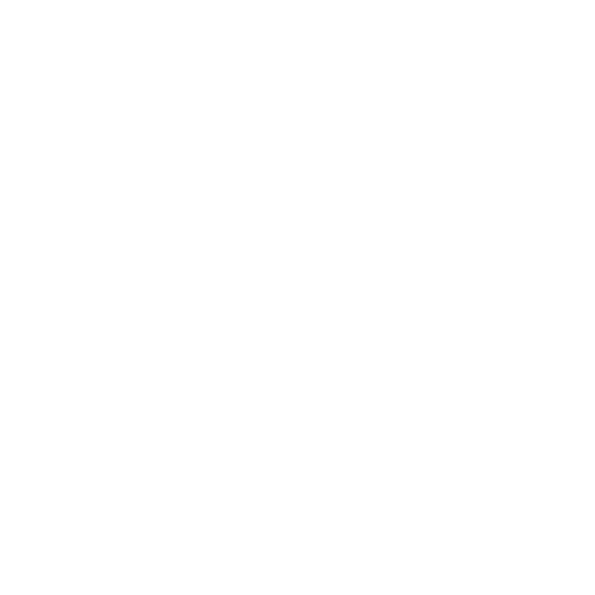 Sealcoating brush white icon.