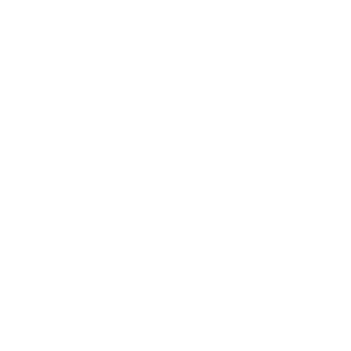 Snow plowing white icon.