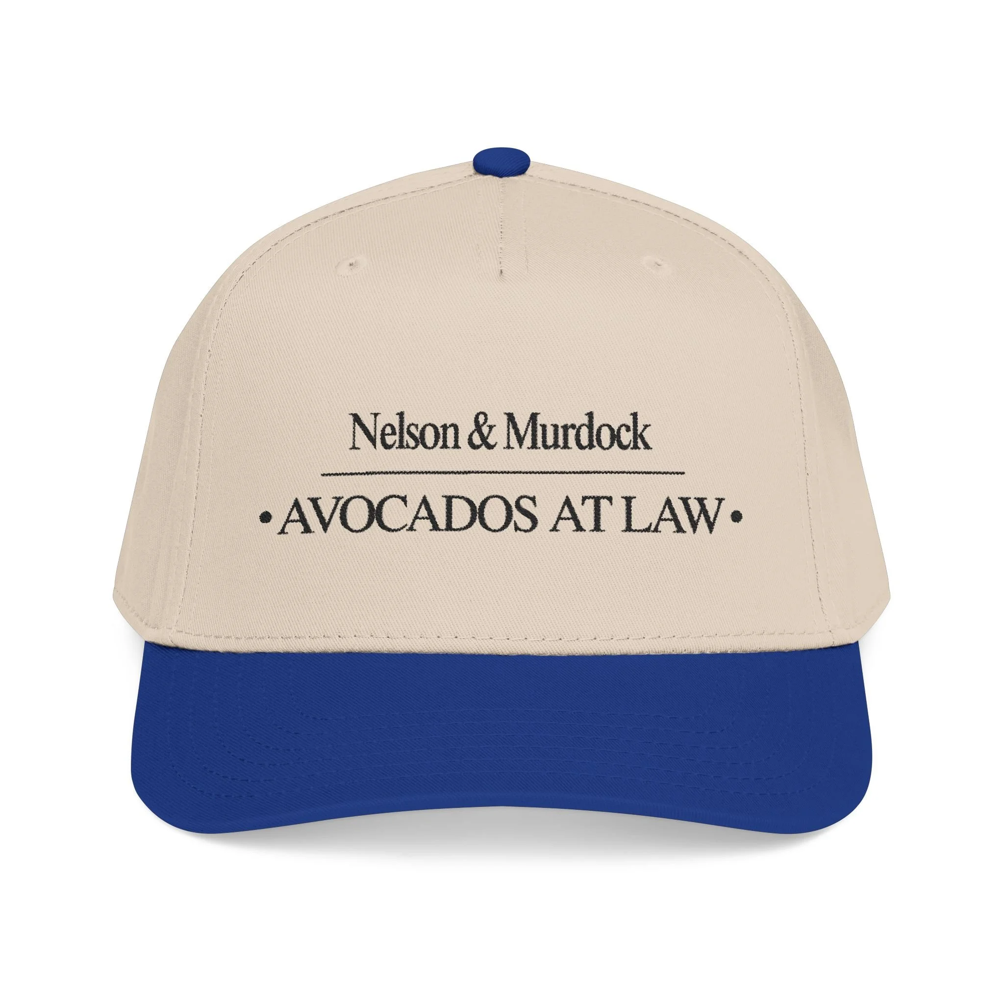 Nelson & Murdock Avocados At Law Cap | Embroidered Baseball Cap | Daredevil | Marvel