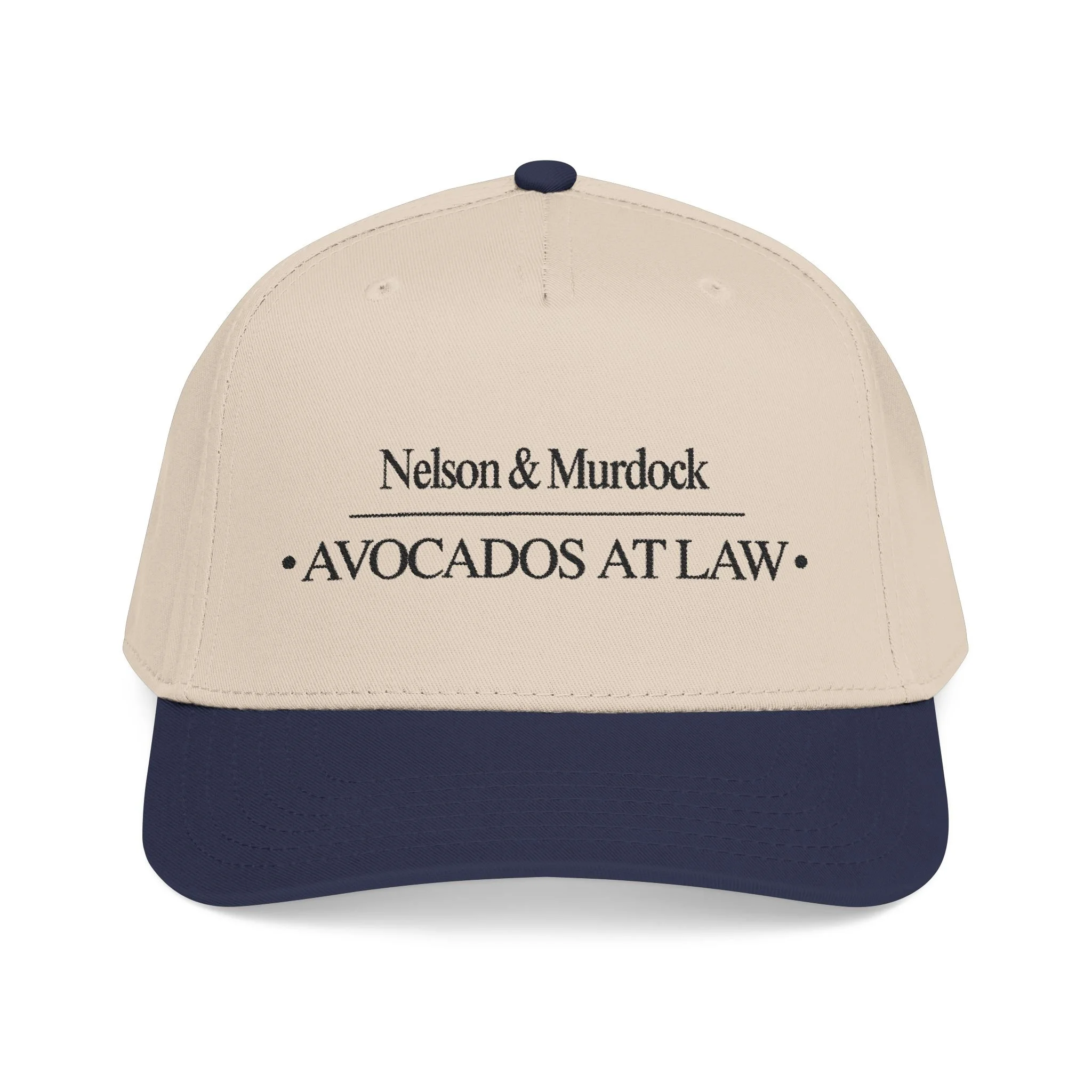 Nelson & Murdock Avocados At Law Cap | Embroidered Baseball Cap | Daredevil | Marvel