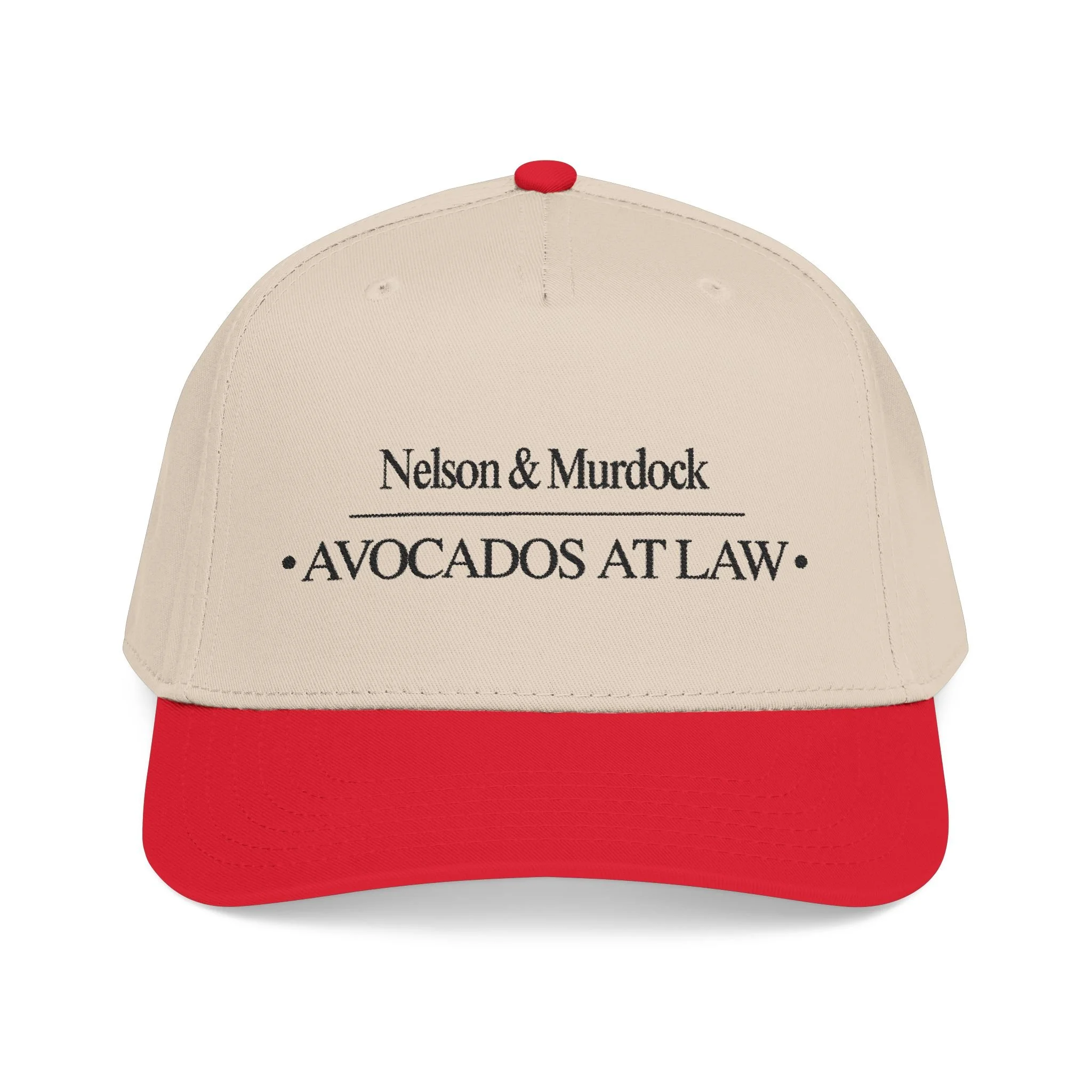 Nelson & Murdock Avocados At Law Cap | Embroidered Baseball Cap | Daredevil | Marvel