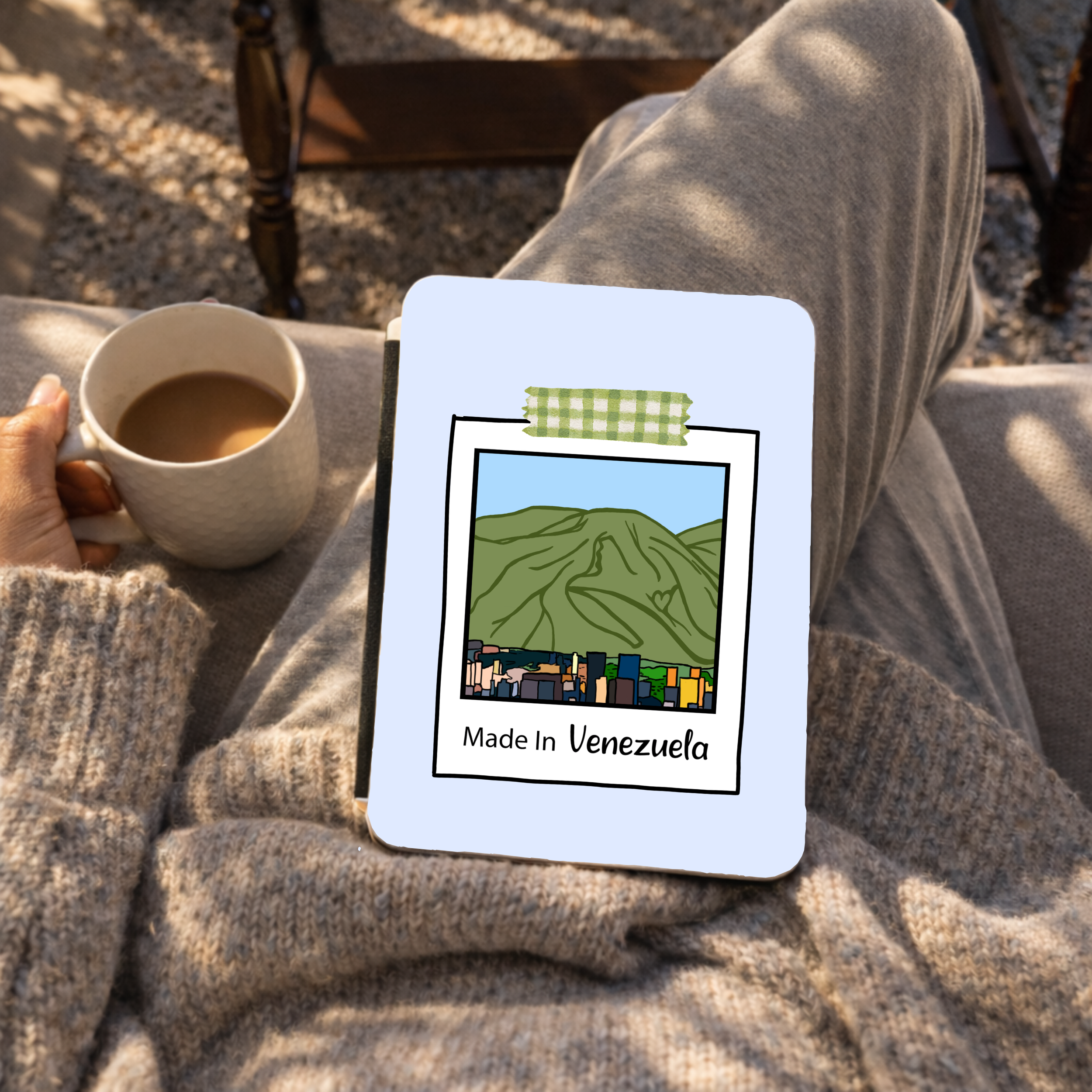 Made in Venezuela Kindle Case | Venezuela Avila Polaroid illustration