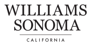 Williams Sonoma logo with text 'Williams Sonoma California' in black
