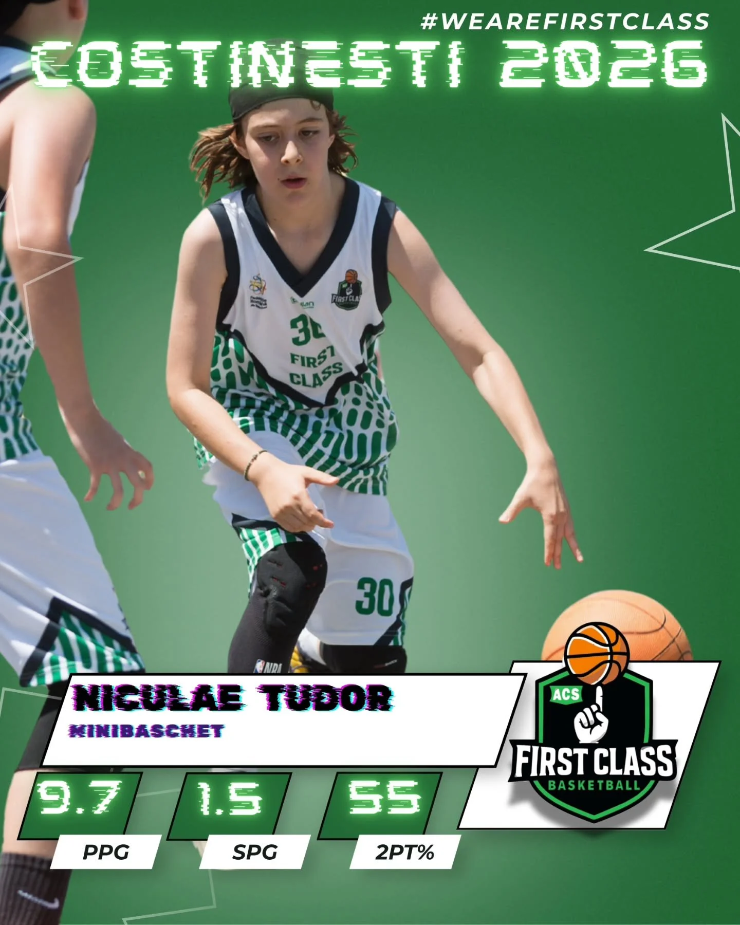 Scorer mentality! Tudor a avut un joc ofensiv de excepție la Costinești și a făcut progrese mari și &icirc;n apărare! #wearefirstclass #baschetcopii #baschetbucuresti