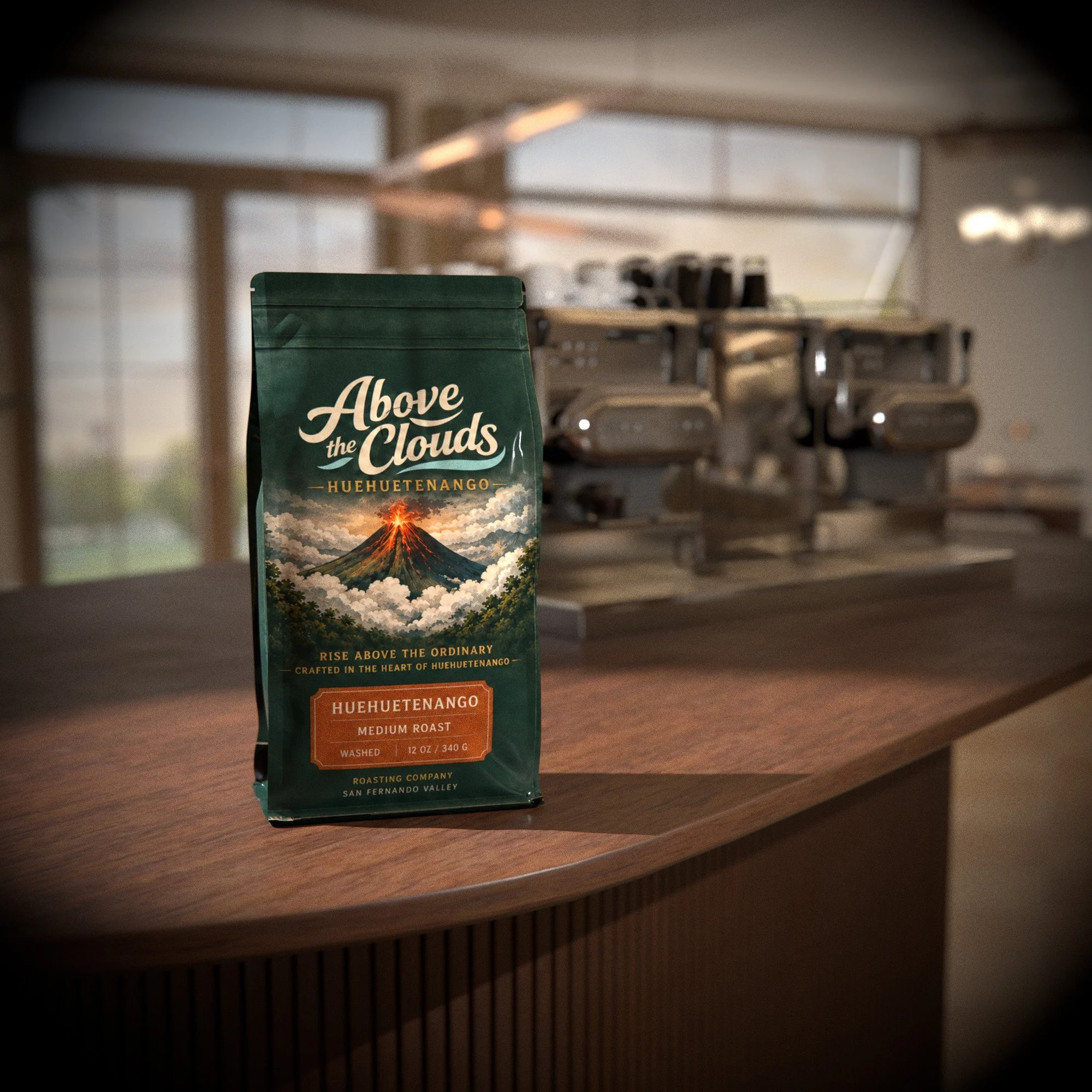 Above The Clouds Roasted Coffee Beans - 1 lb Bag