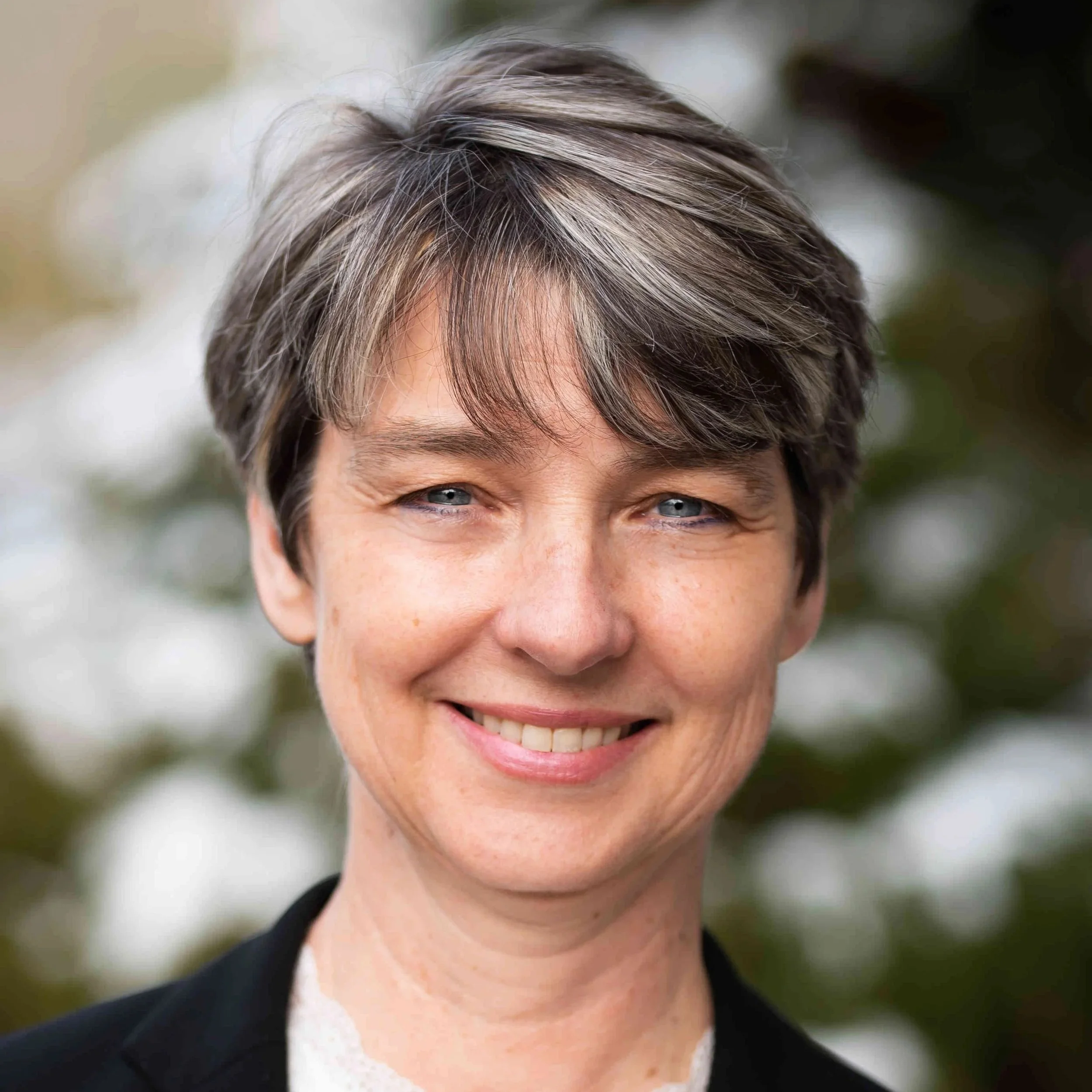 Portrait of District of North Vancouver councillor Nora Gambioli