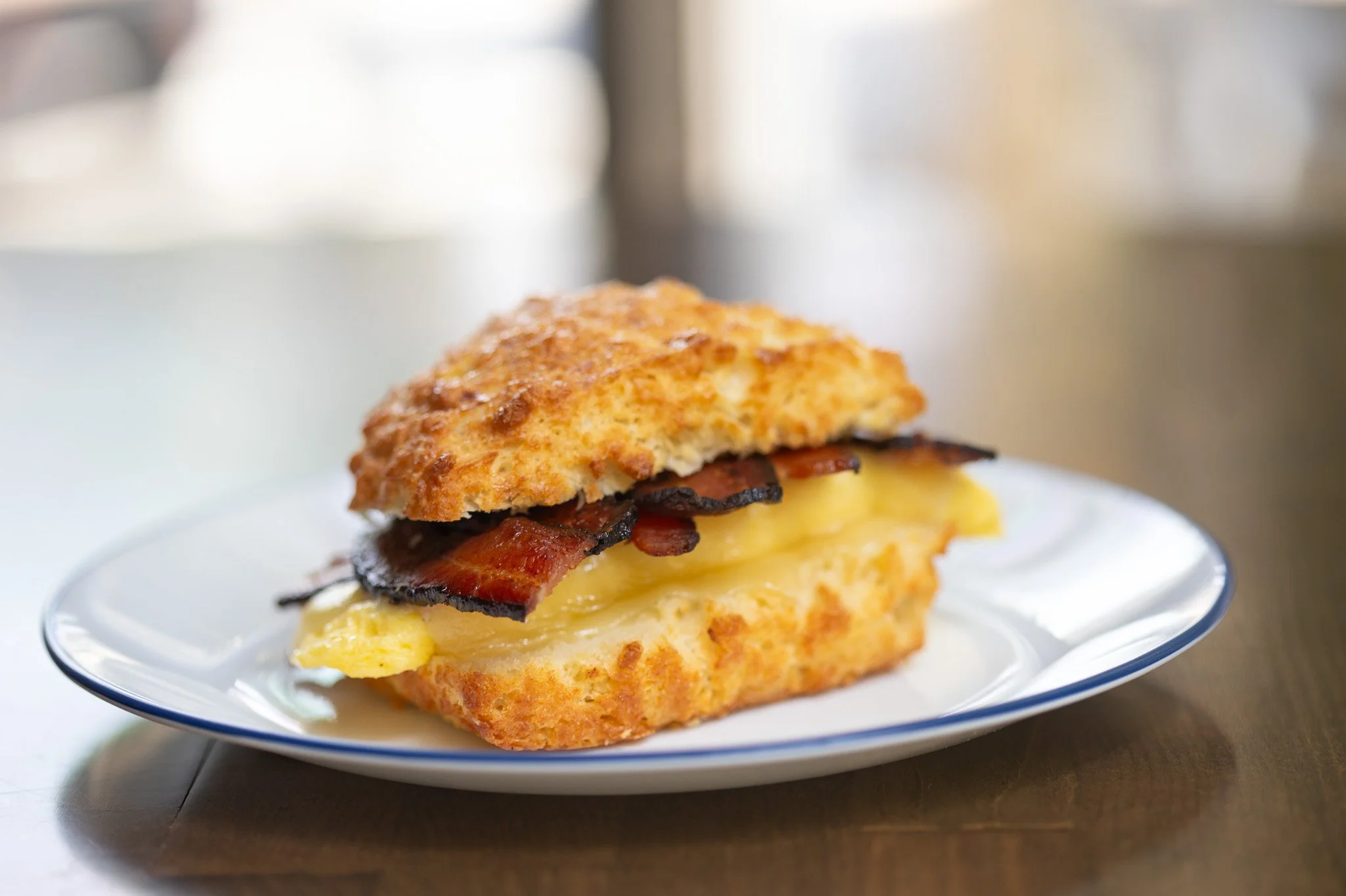 Bacon Egg and Cheese Biscuit