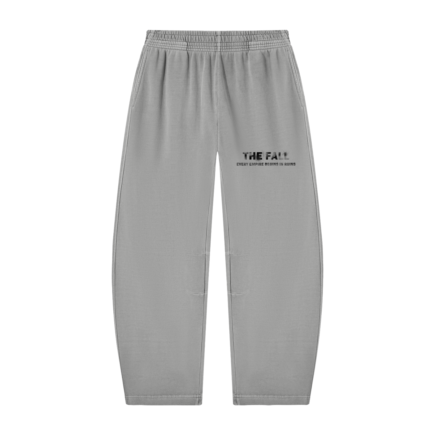Unisex Vintage Washed Barrel Leg Sweatpants