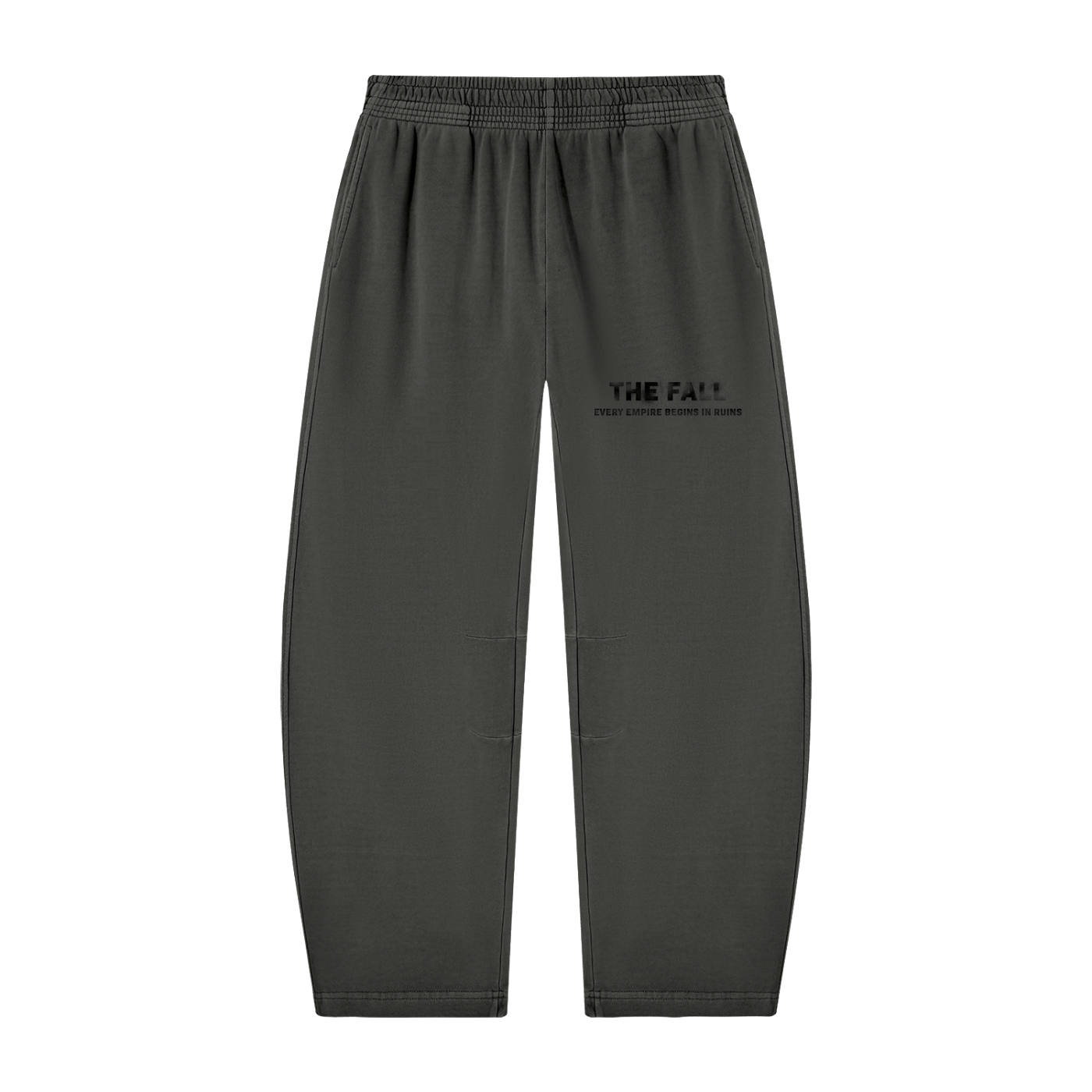 Unisex Vintage Washed Barrel Leg Sweatpants