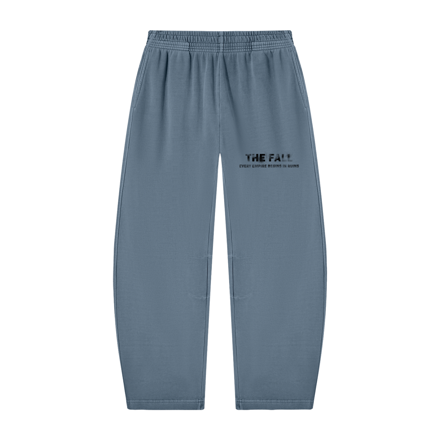 Unisex Vintage Washed Barrel Leg Sweatpants