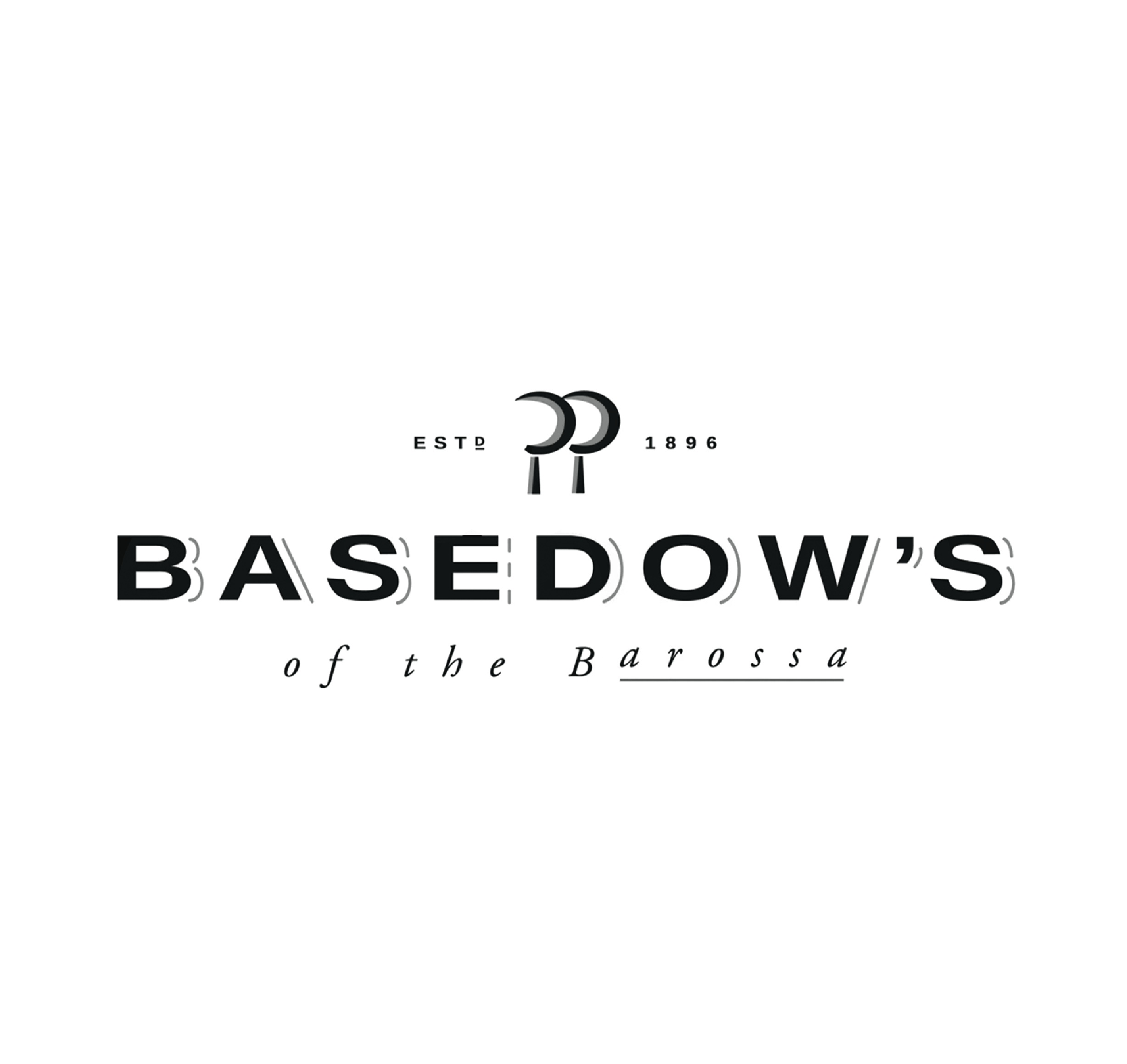 Black and white logo for 