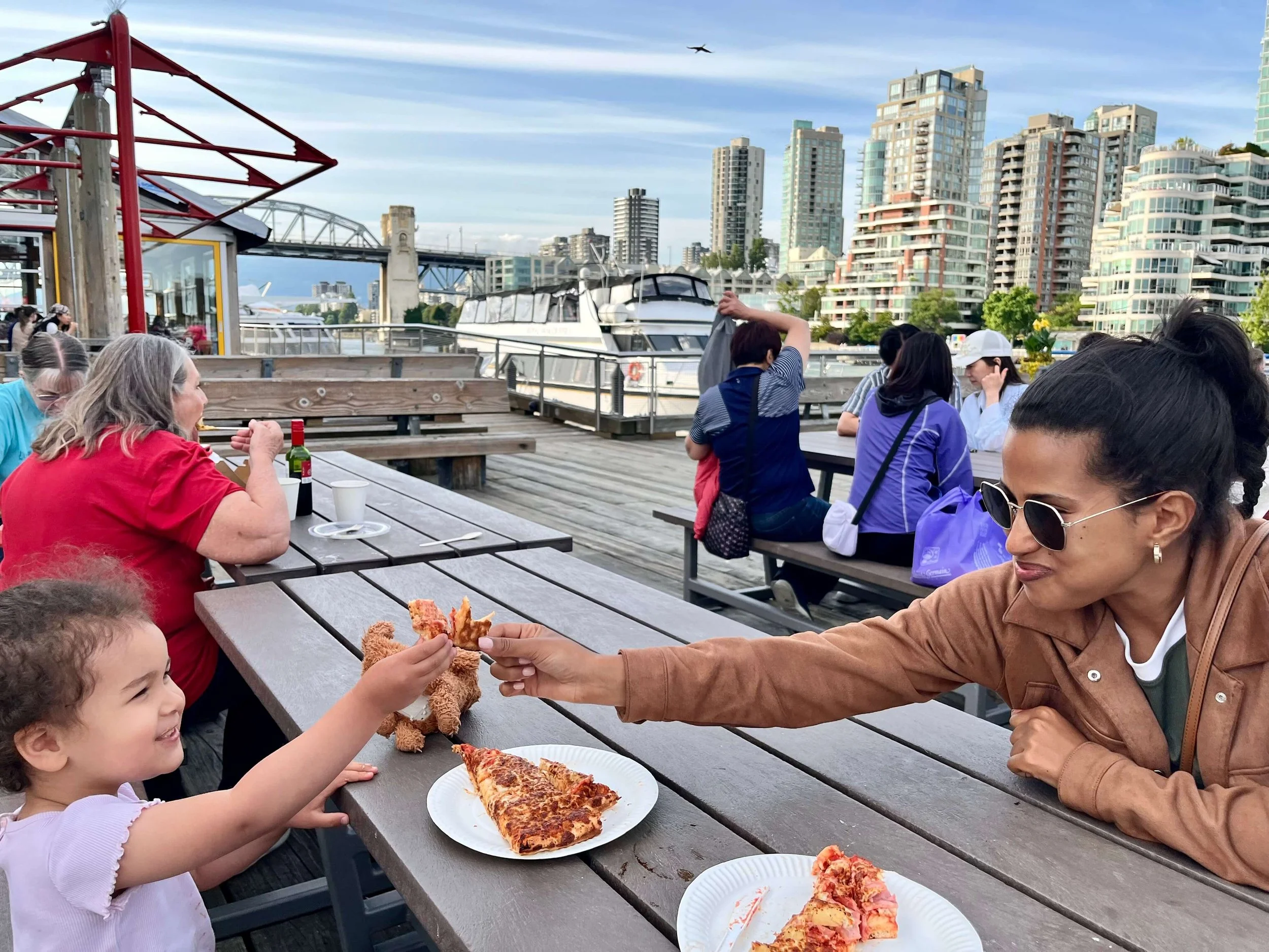 Where We Spent a Wake Window: Granville Island &amp; Public Market