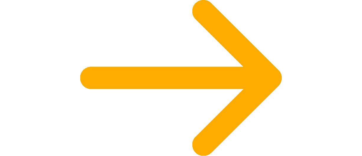 An orange arrow pointing to the right on a black background.