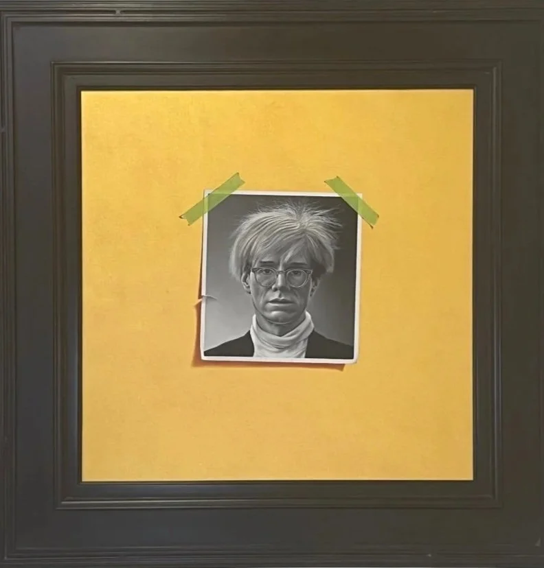 Andy On Gold
Oil on Board
24" x 24"
Hawley Design