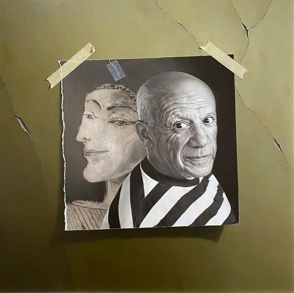 PICASSO
Oil on Board   
19.5 x 19.5 in
M.A. Doran Gallery