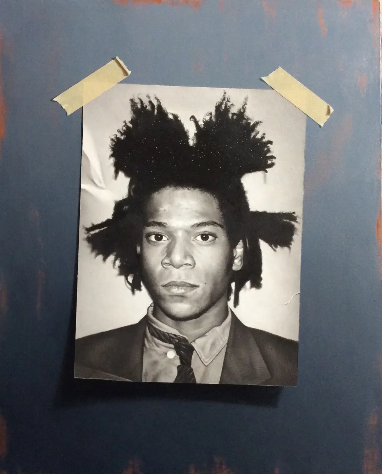 BASQUIAT
Oil on board
32 x 39 cm
Plus One Gallery