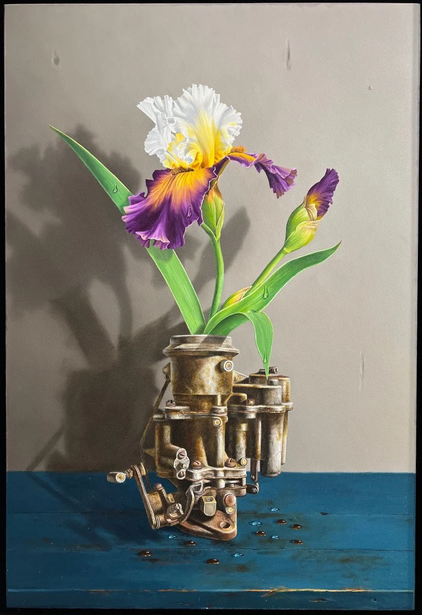 OIL & WATER
25"h x 17"w - Oil on canvas
Raven Gallery