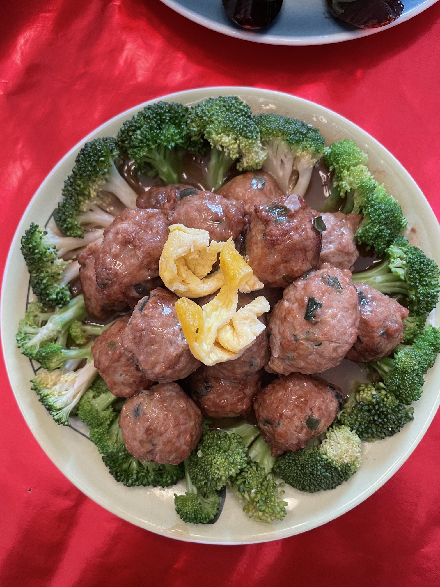 fried meat balls