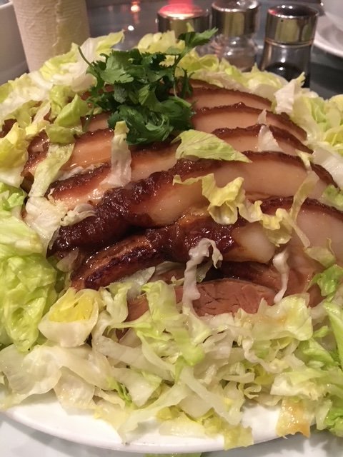 braised chicken salad
