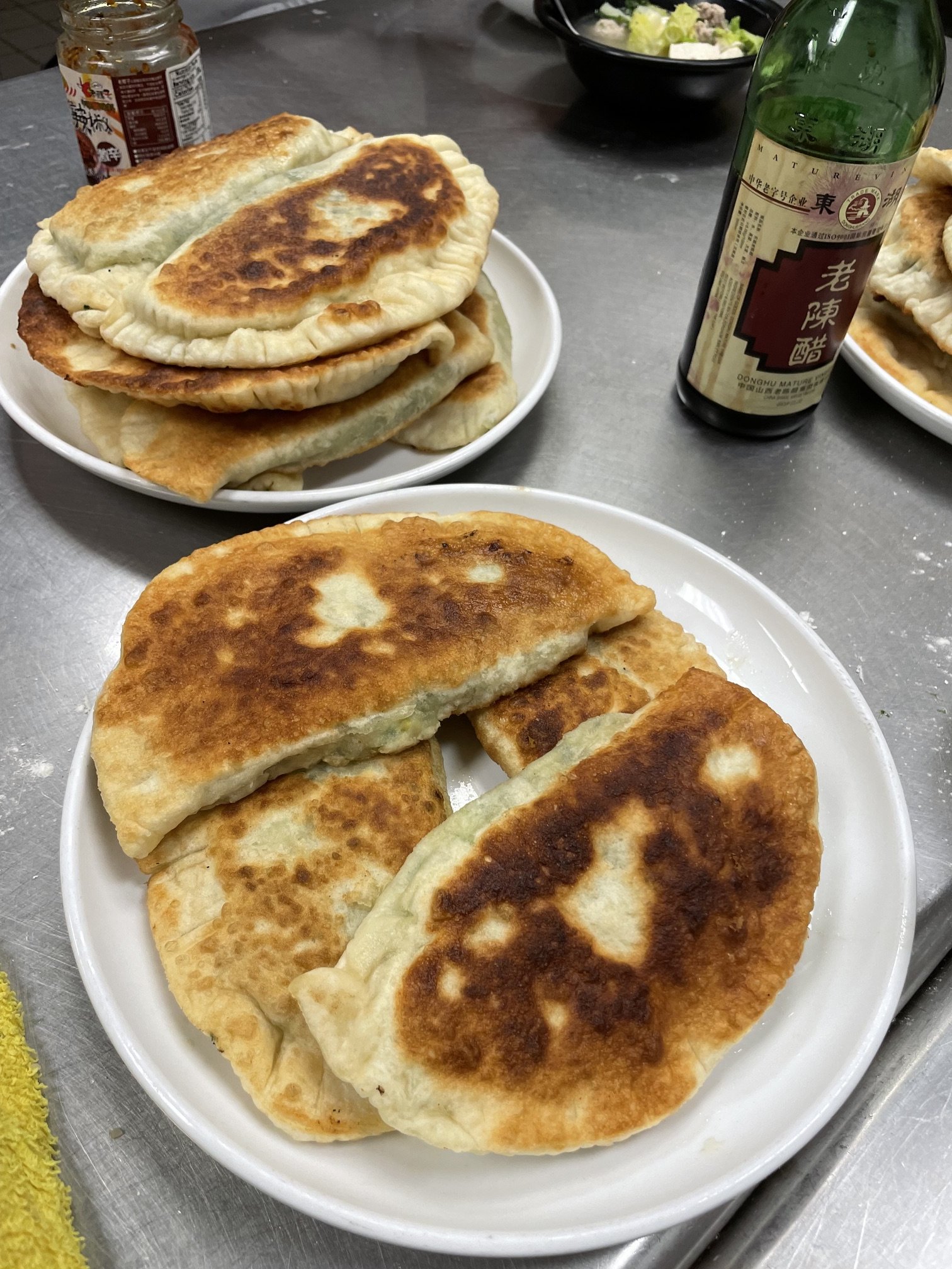 garlic chive pancakes