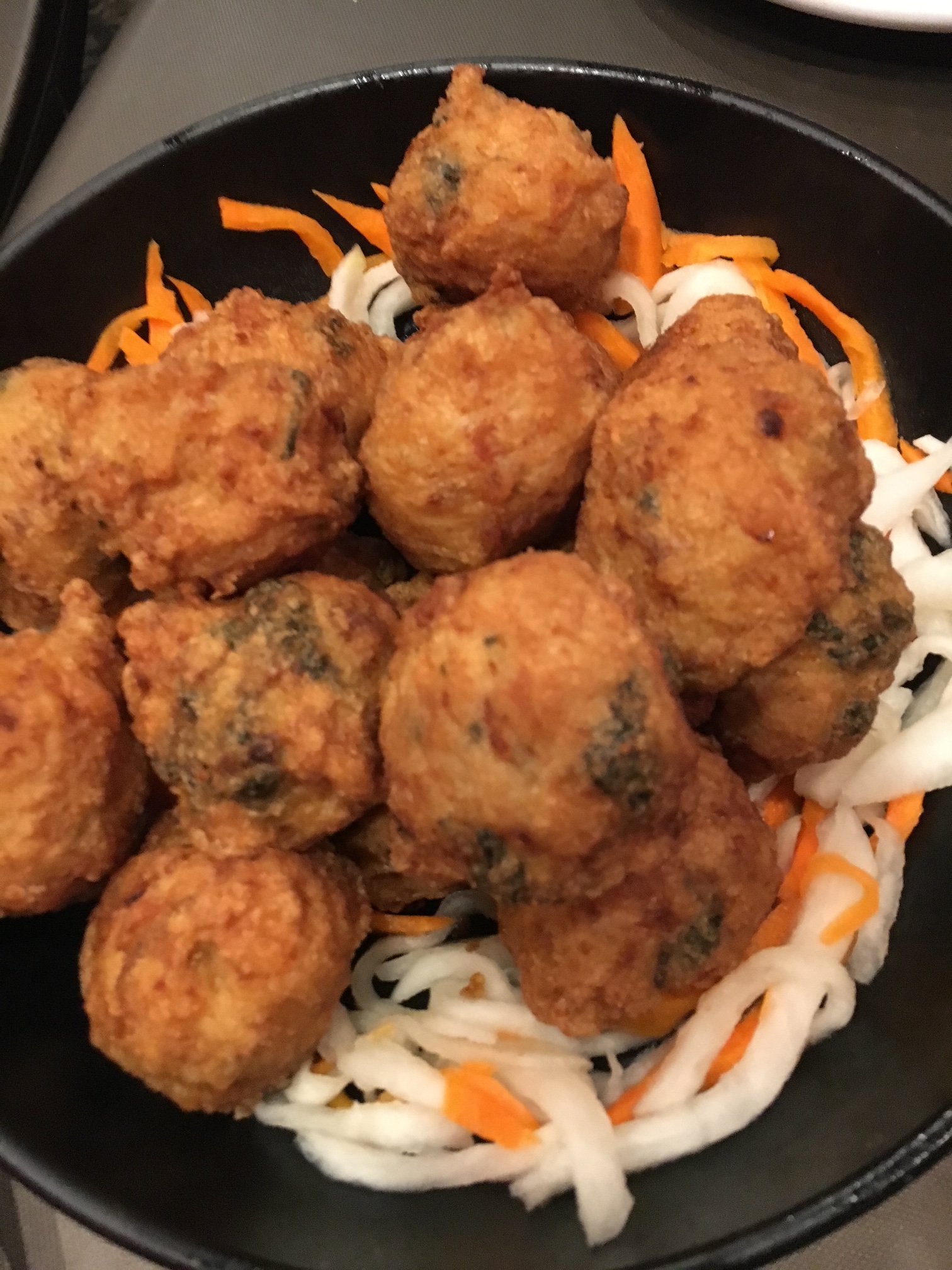 fried cuttlefish balls