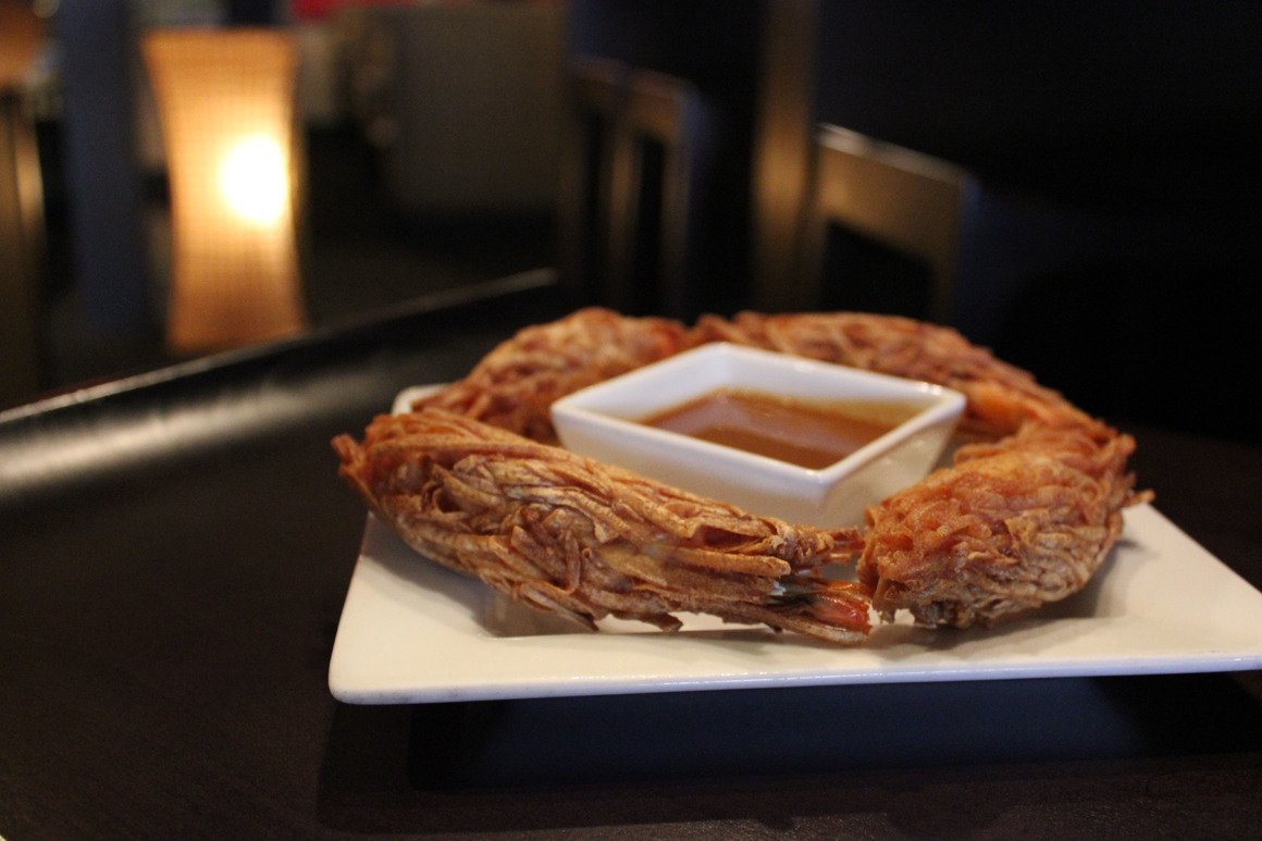 taro shrimp