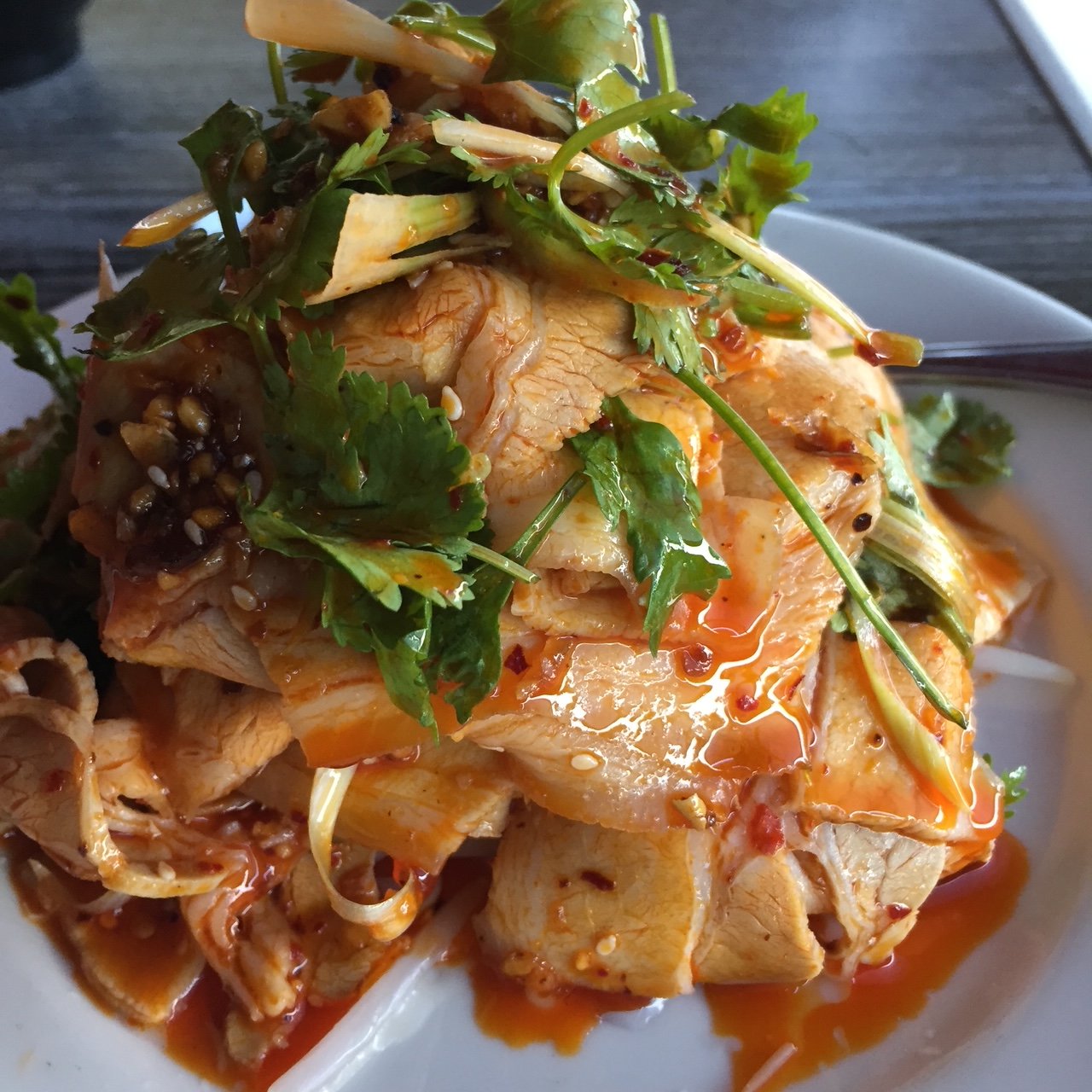 beef tendon salad