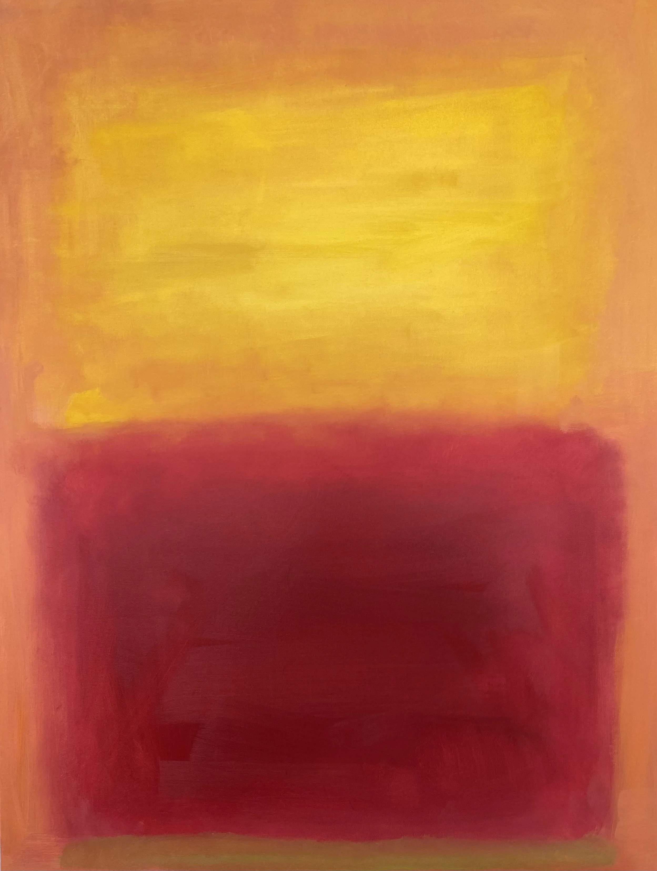 abstract done similar to Rothko