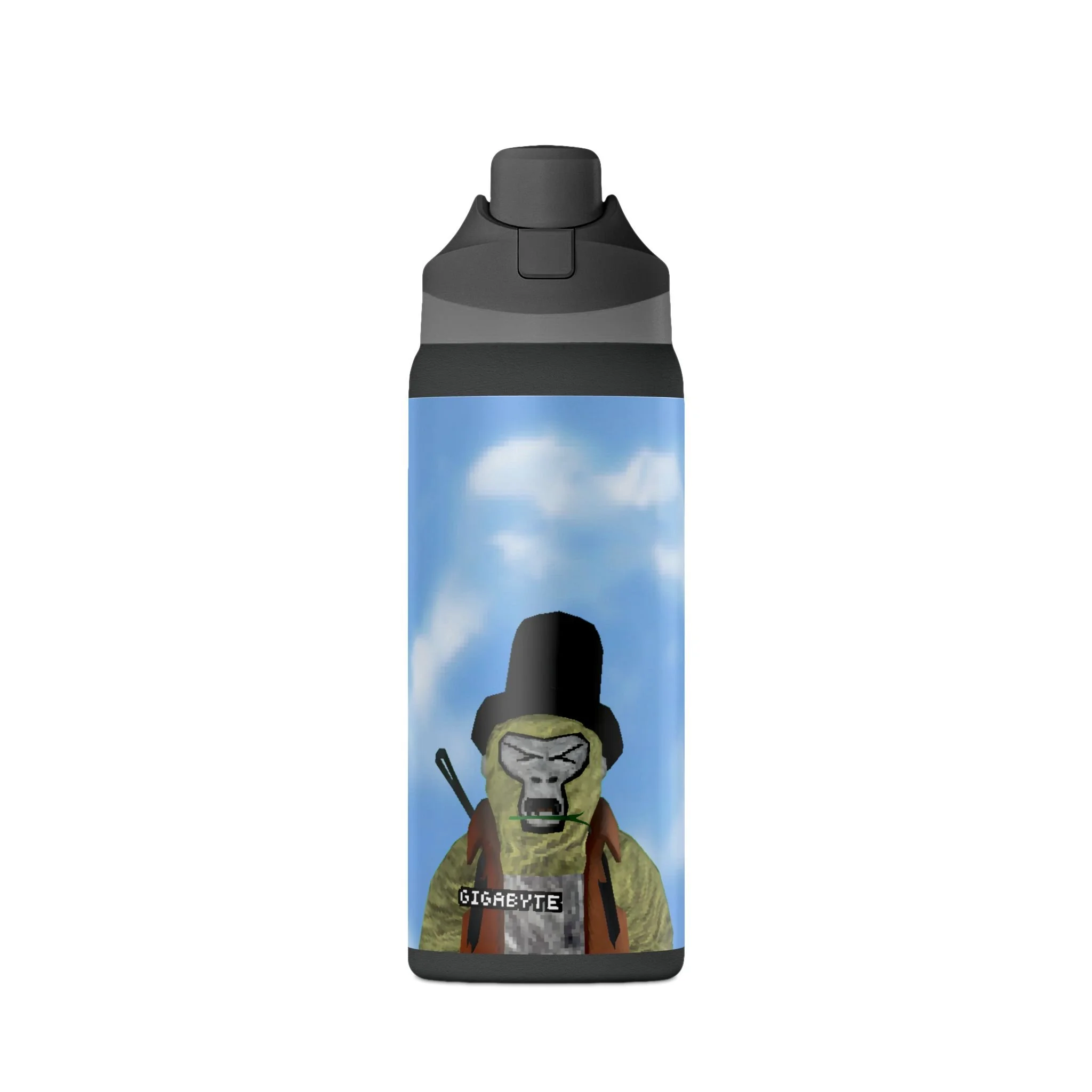 Screaming Gigabyte Insulated Water Bottle 32oz