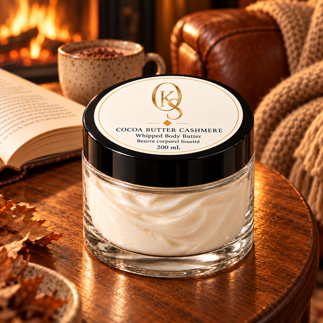 Cocoa Butter Cashmere Whipped Body Butter — 200 mL (Pre-Order)