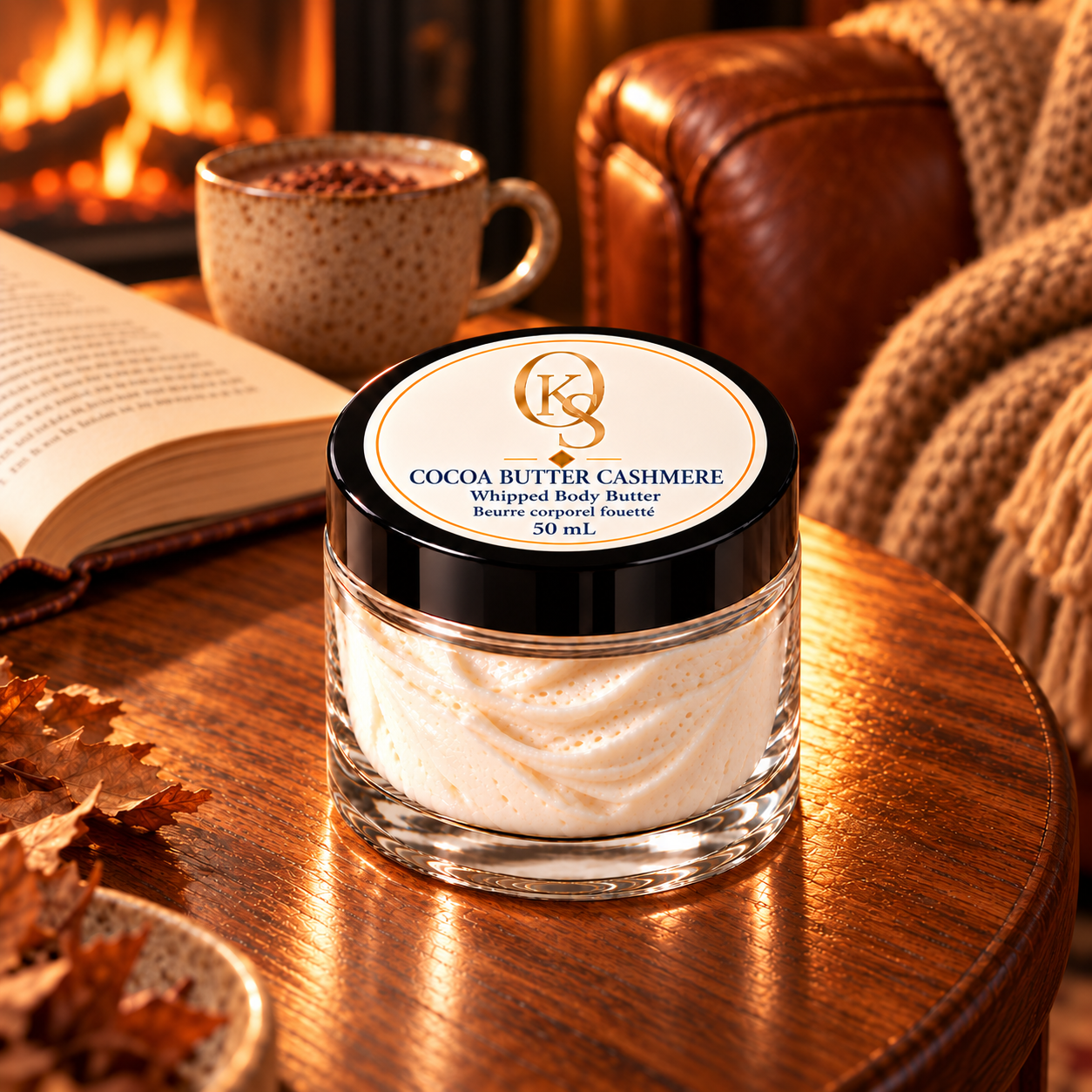 Cocoa Butter Cashmere Whipped Body Butter — 50 mL (Pre-Order)