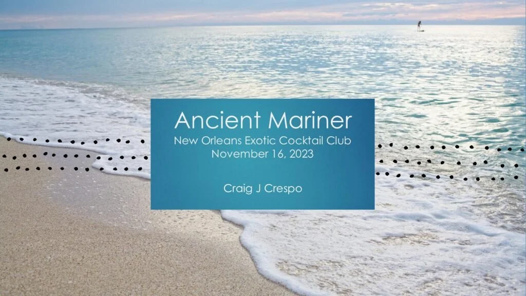 Ancient Mariner