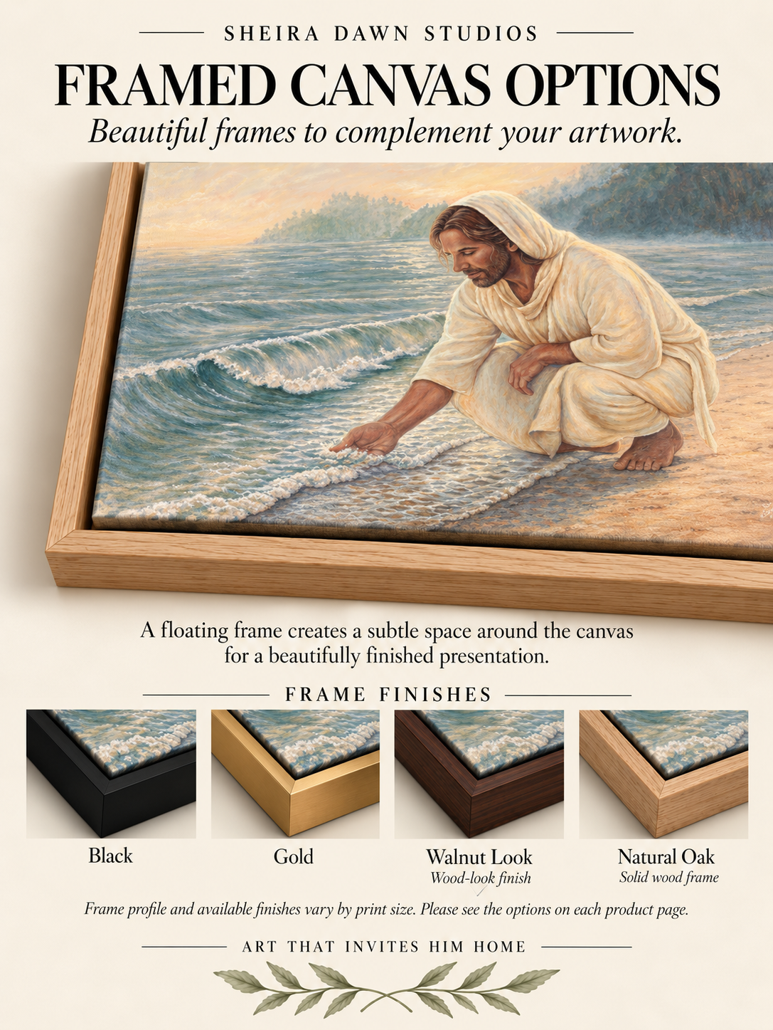 Elegant Floating Frame Finish Guide.png