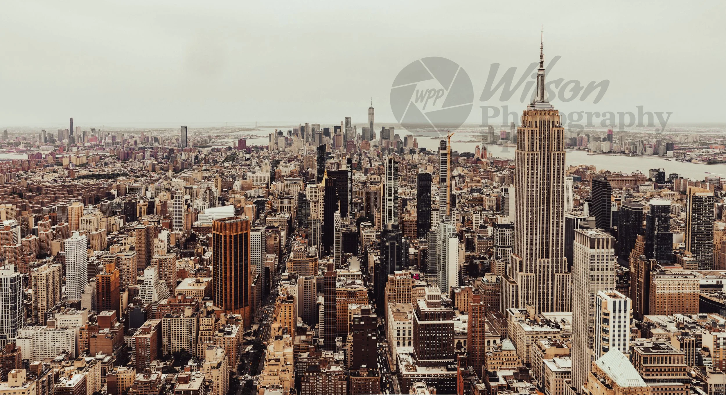 Cinematic New York Skyline