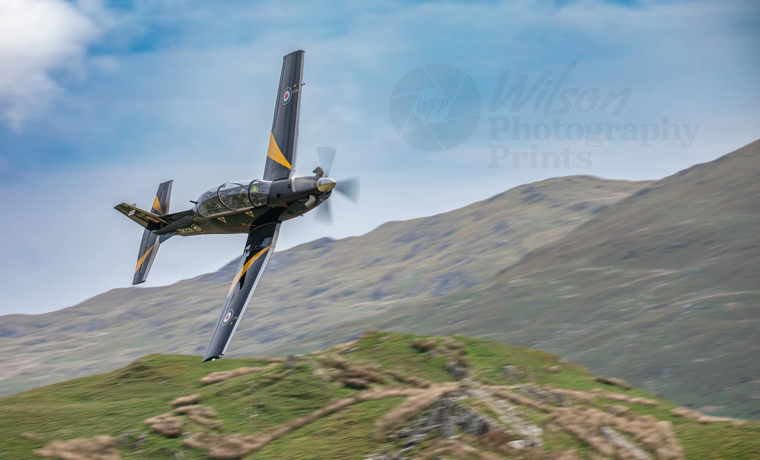 Thrilling Texan T1 in Mach Loop
