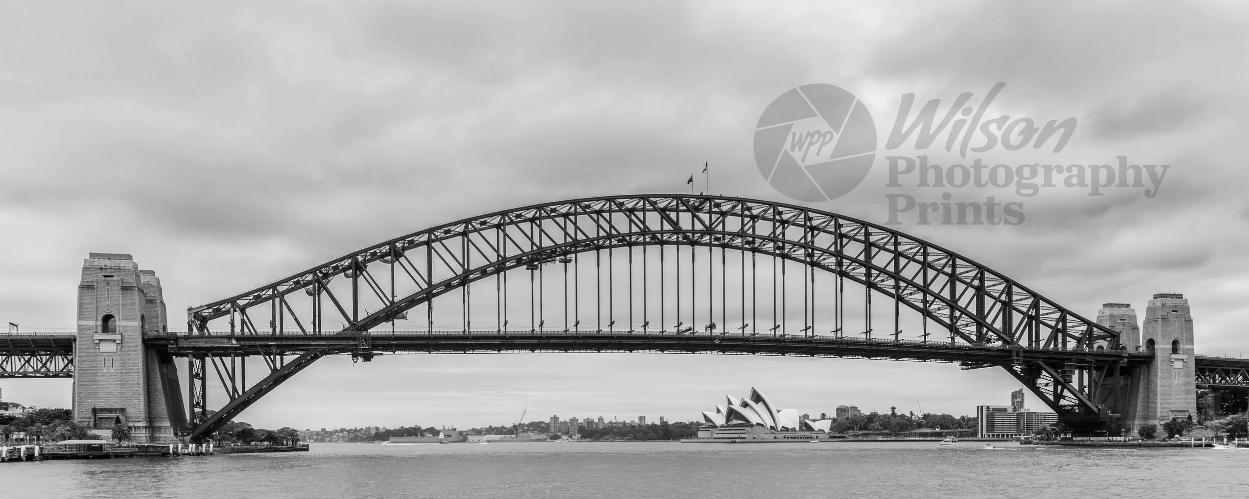 Two Icons of Sydney the Harbour Bridge and the Sydney Opera House