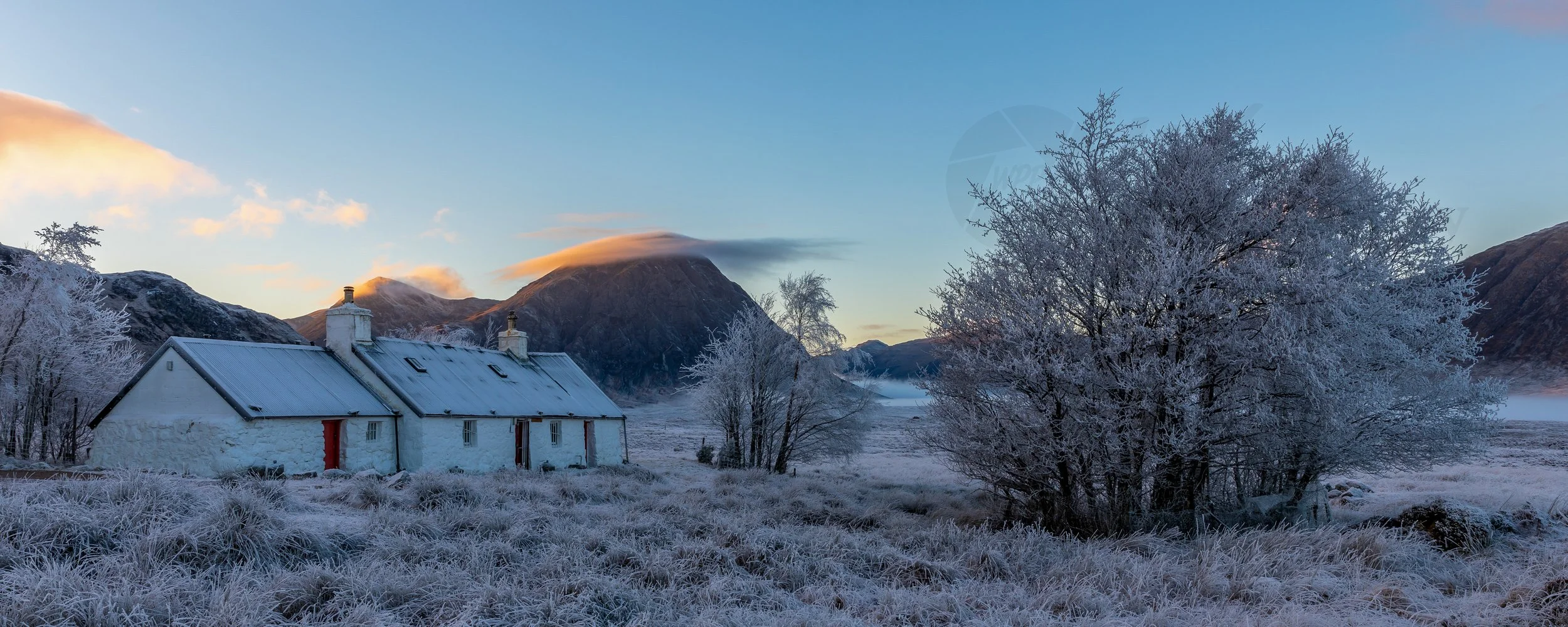 Sunset Serenity at Black Rock Cottage, Glen Coe