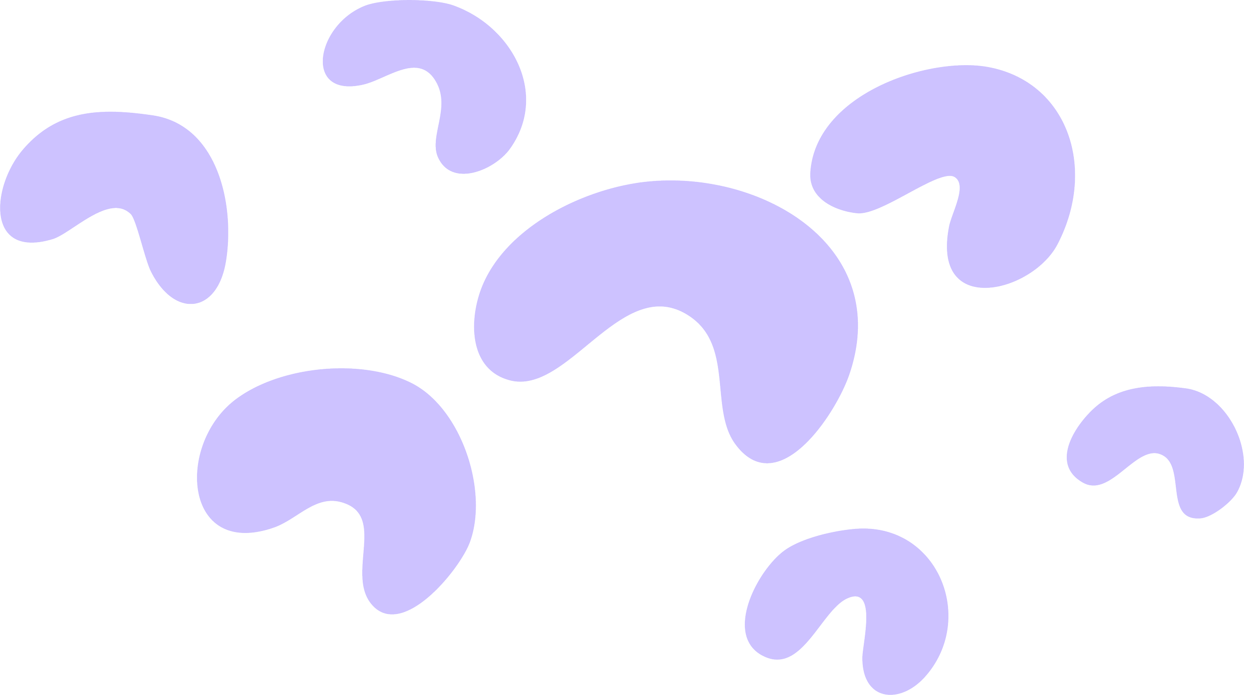 Multiple purple question marks scattered on a black background.