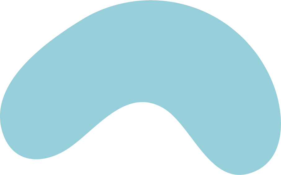 Light blue Wave-shaped icon on black background.