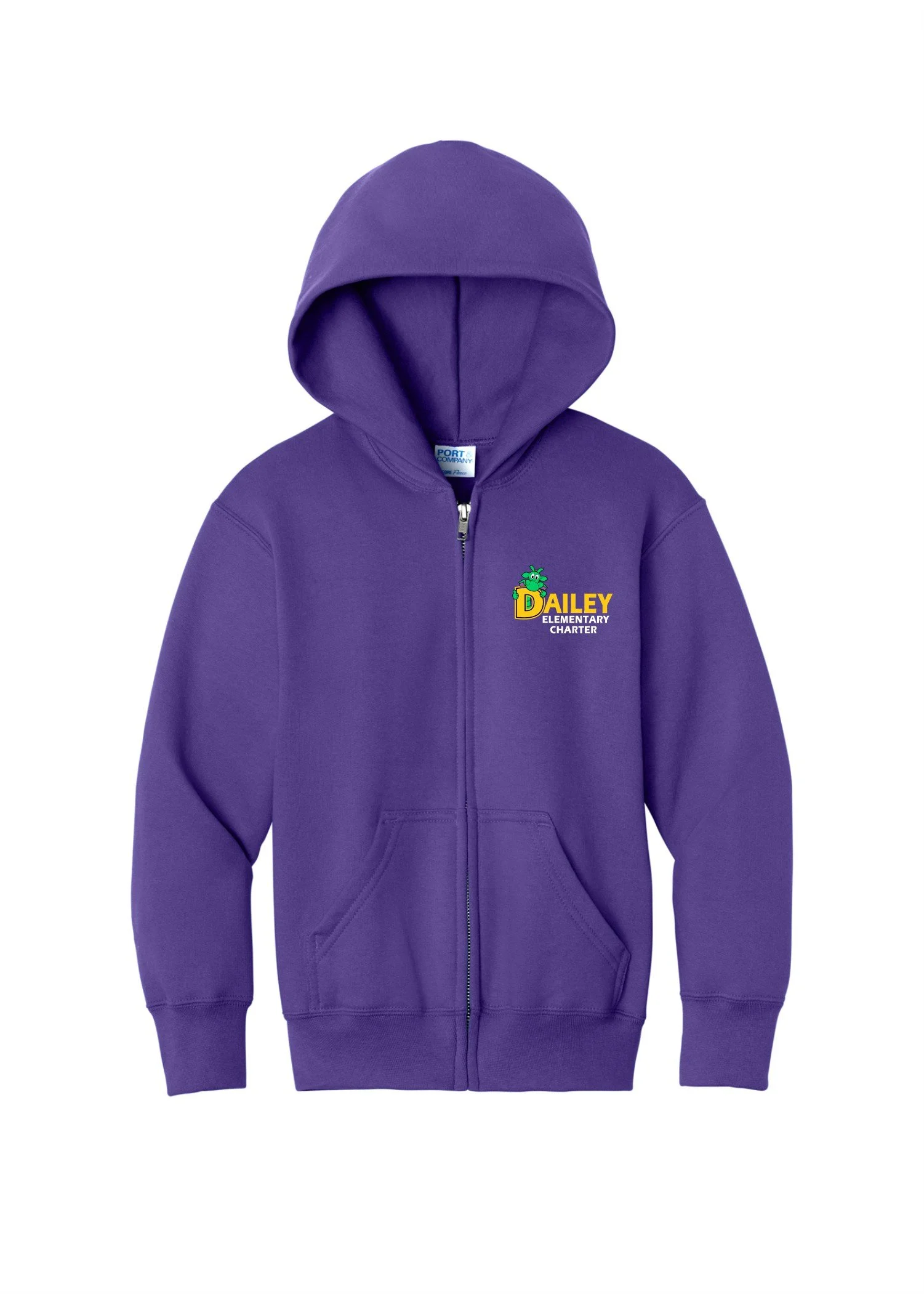 Purple Zip Up Hoodie