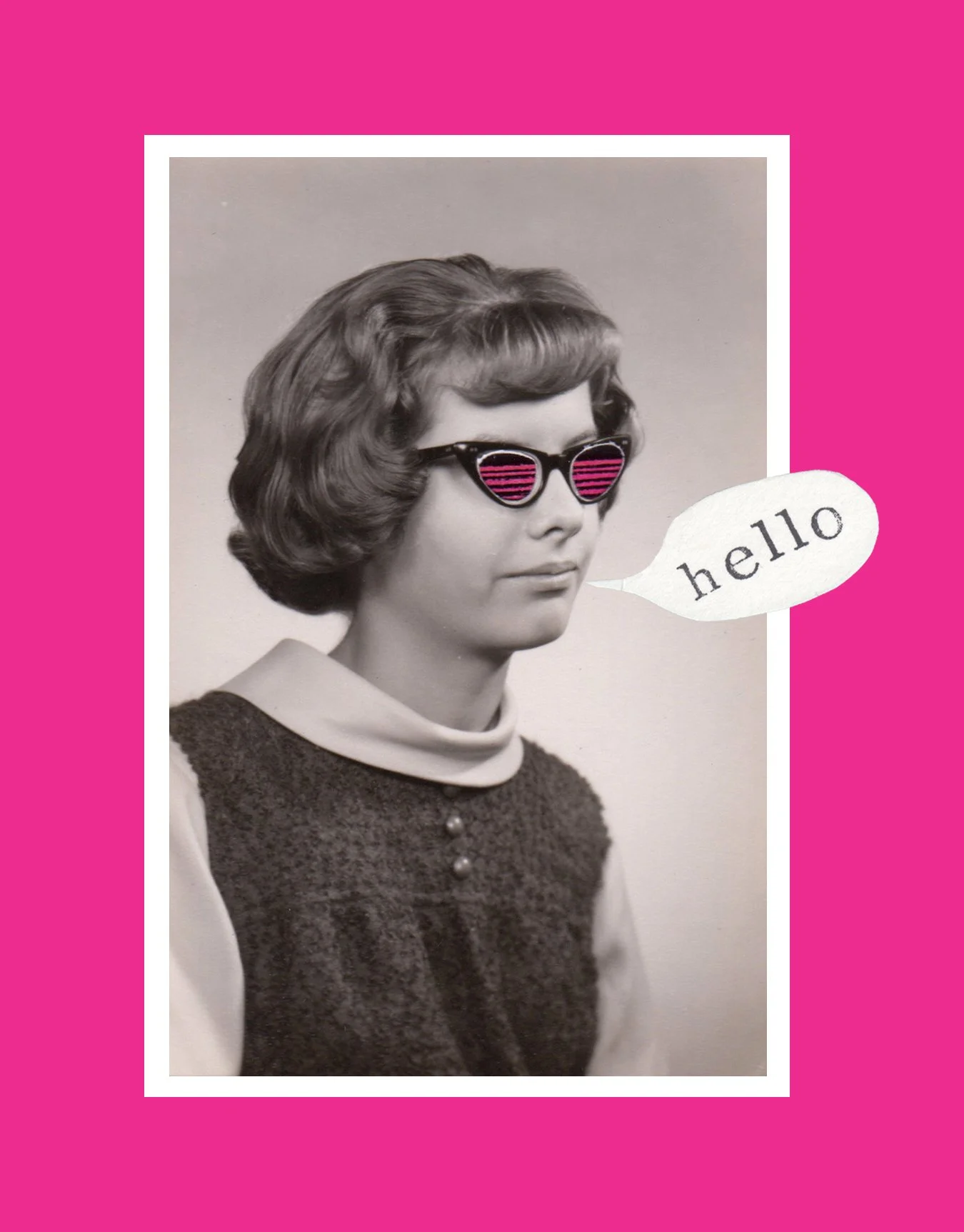 Barbara Says Hello Card